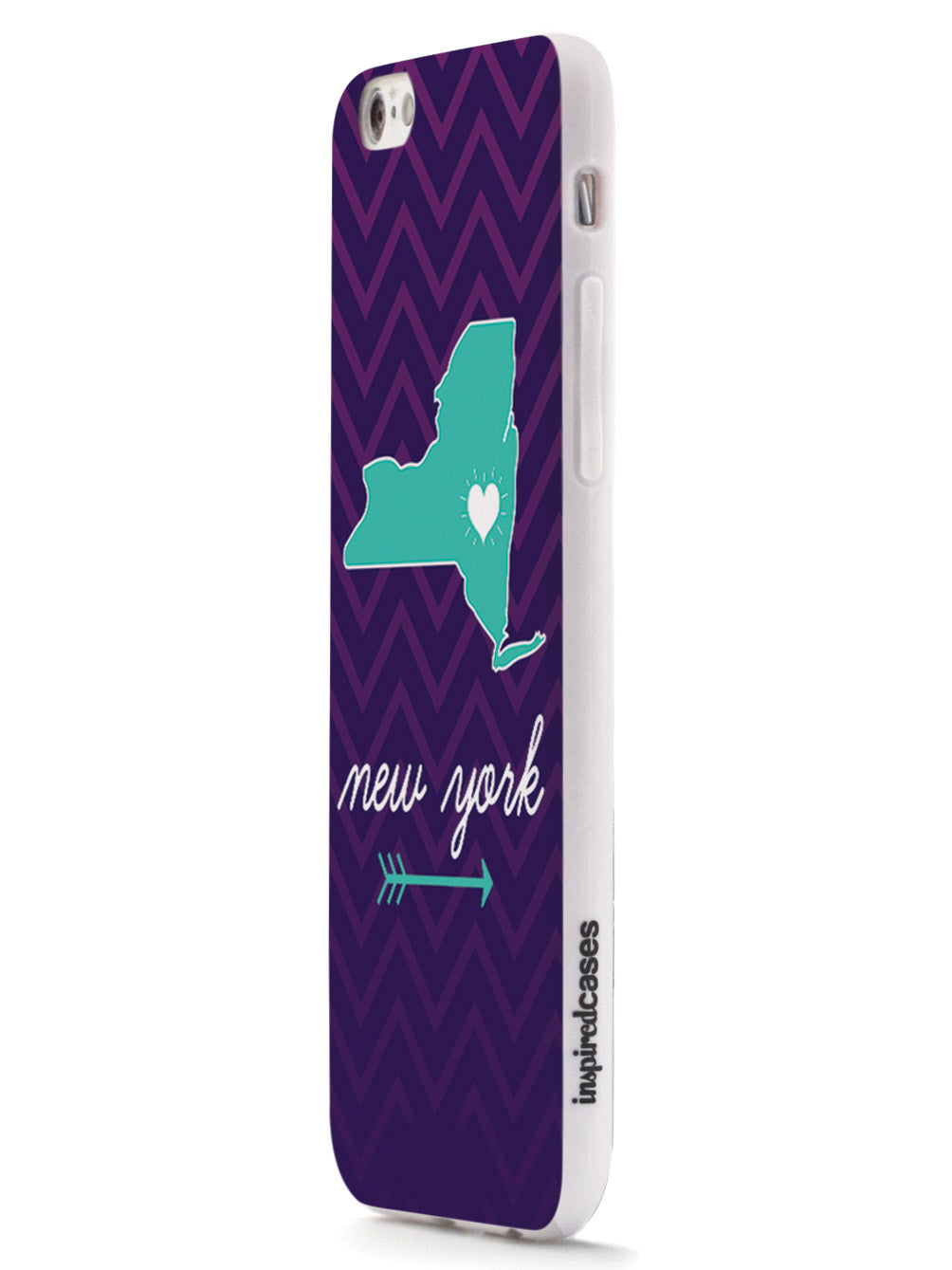 New York Chevron Pattern State Case