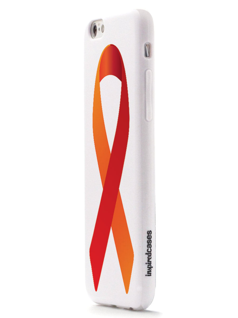 Orange & Red Awareness Ribbon Case