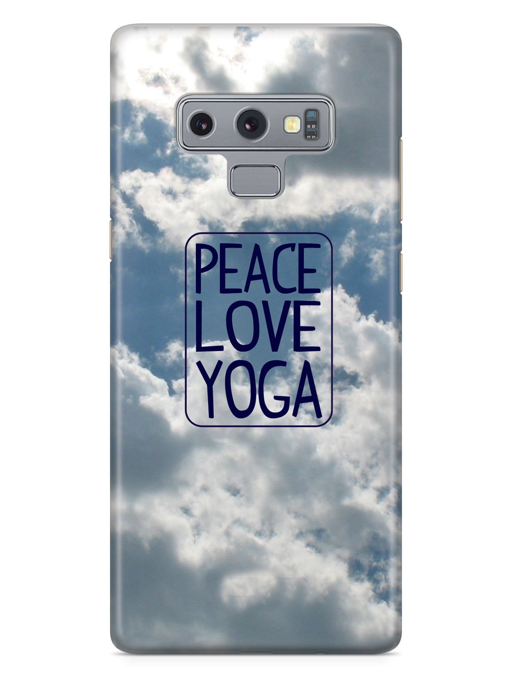 Peace, Love, Yoga Case