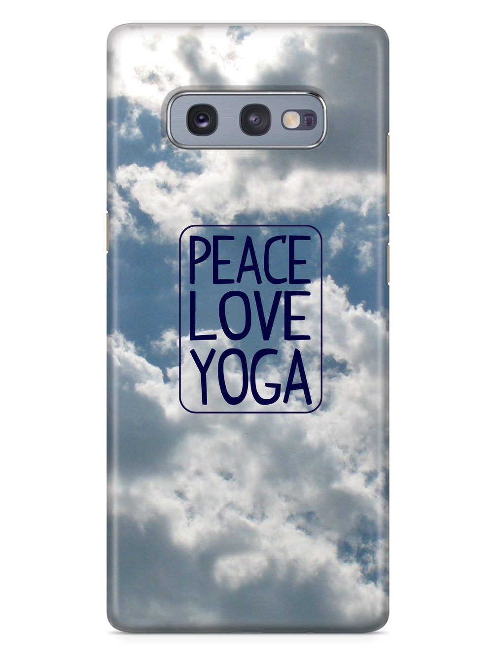 Peace, Love, Yoga Case