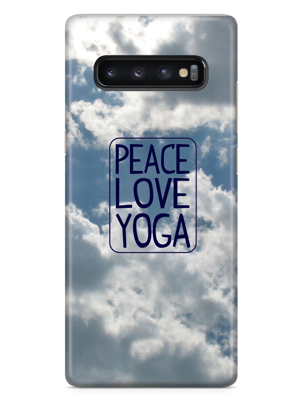 Peace, Love, Yoga Case
