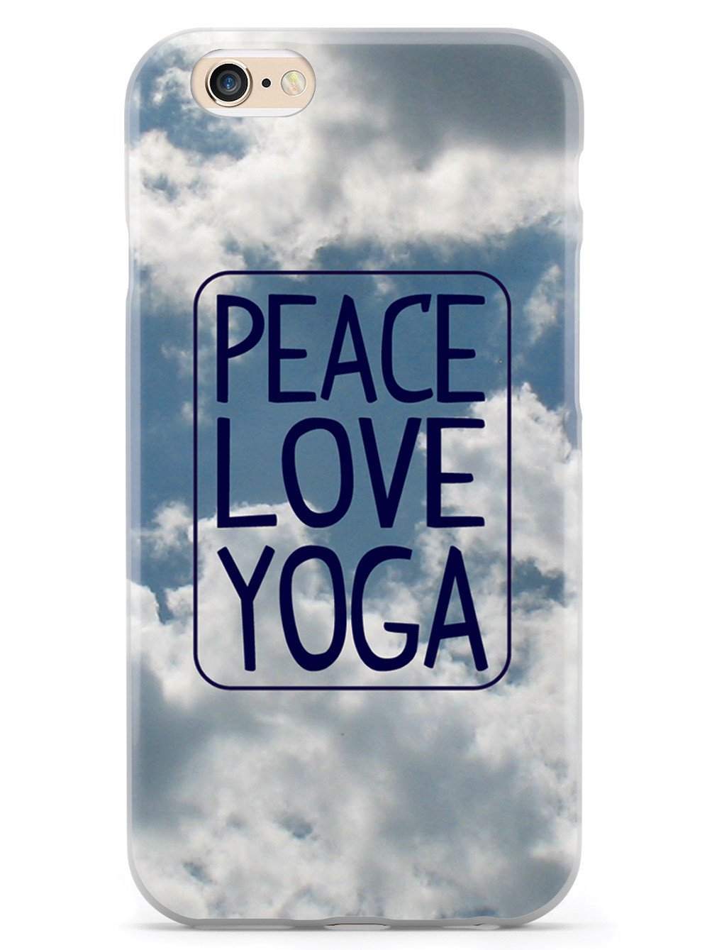 Peace, Love, Yoga Case