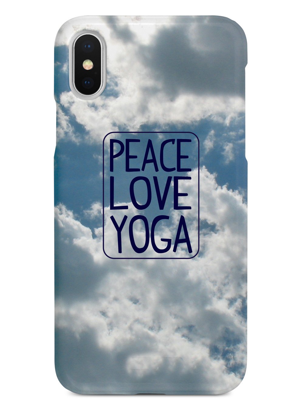 Peace, Love, Yoga Case