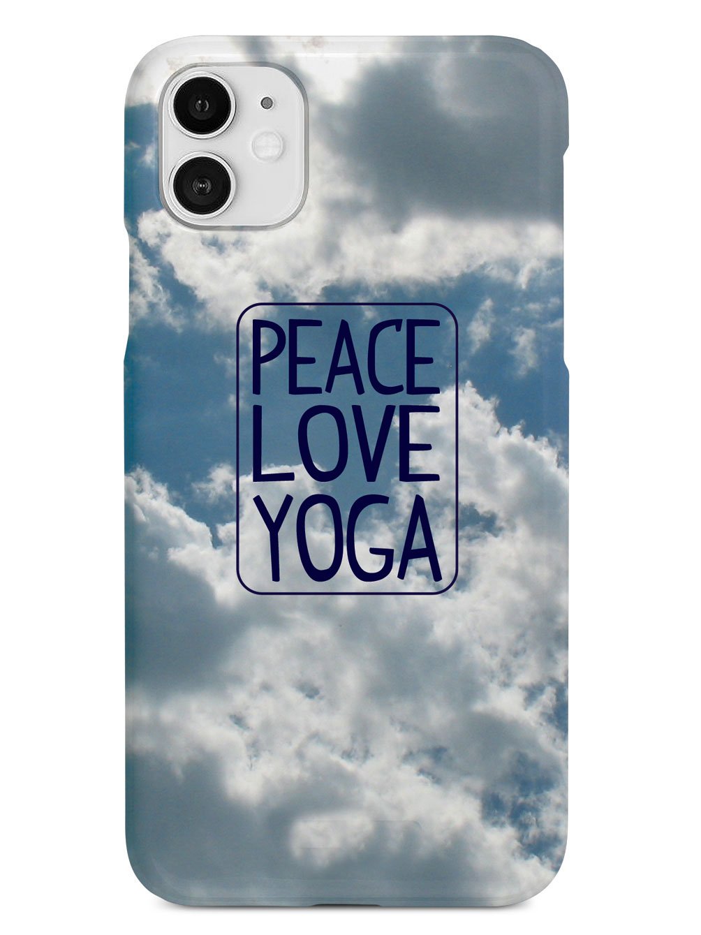 Peace, Love, Yoga Case