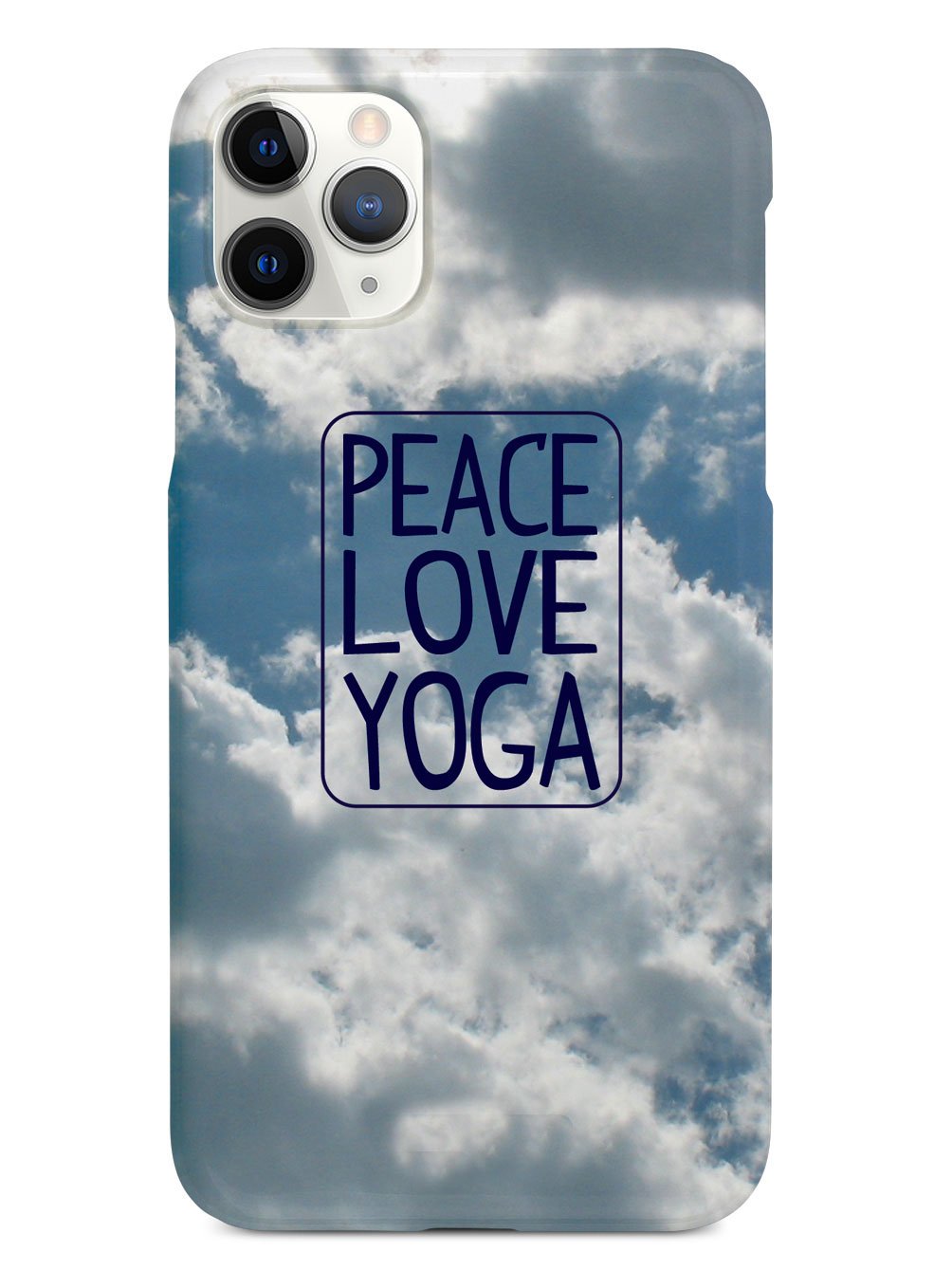 Peace, Love, Yoga Case