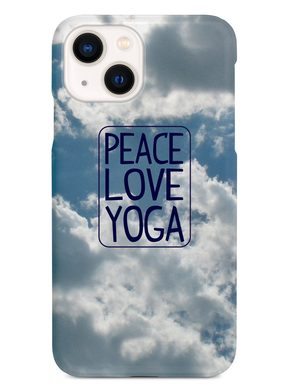 Peace, Love, Yoga Case