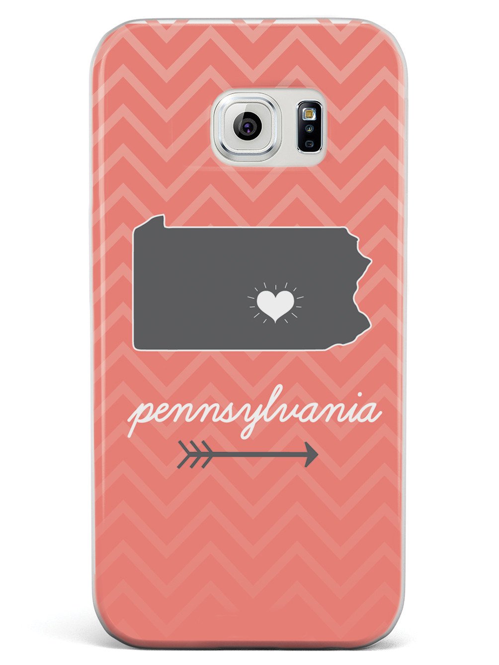 Pennsylvania Chevron Pattern State Case