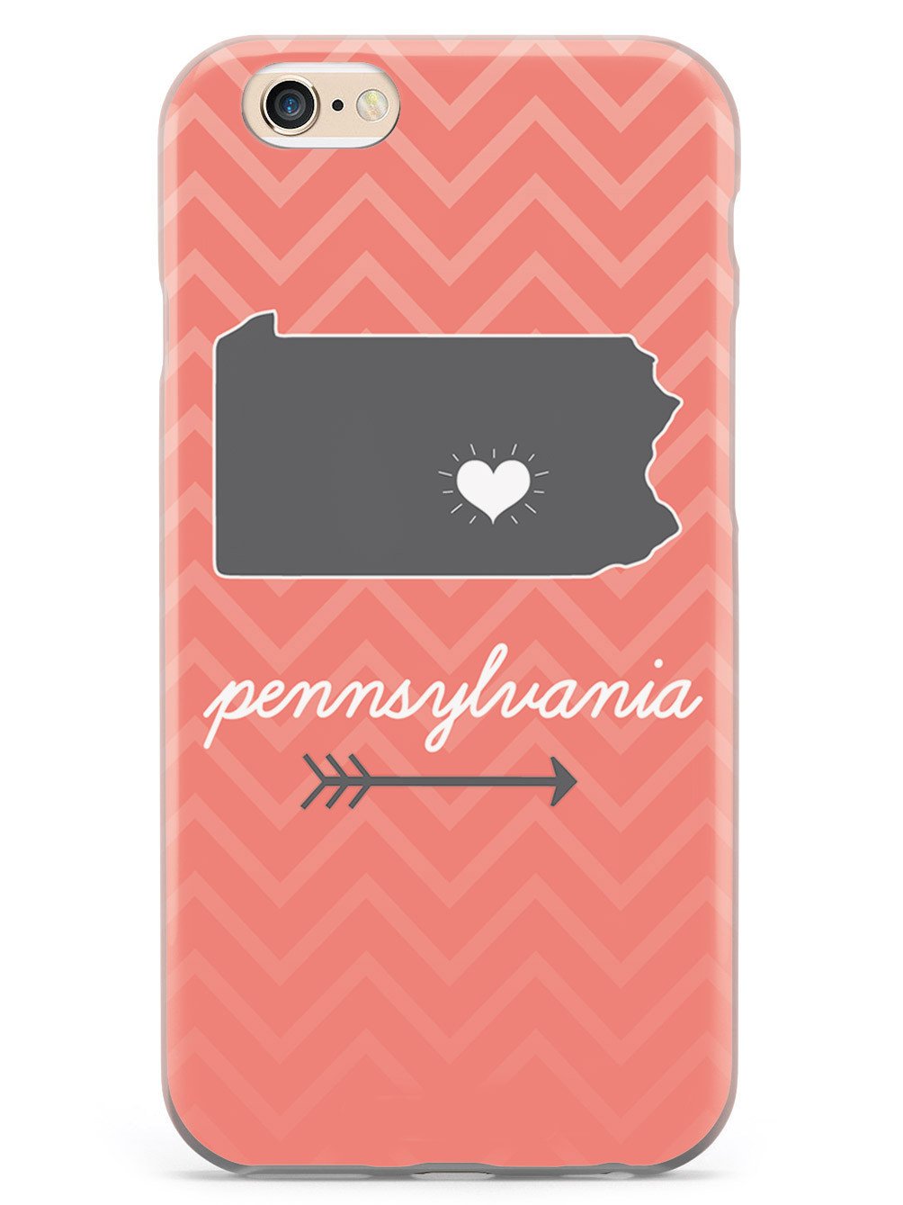 Pennsylvania Chevron Pattern State Case