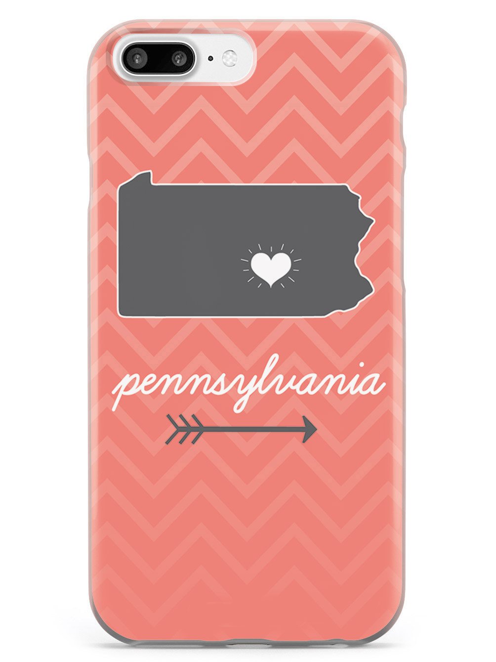 Pennsylvania Chevron Pattern State Case