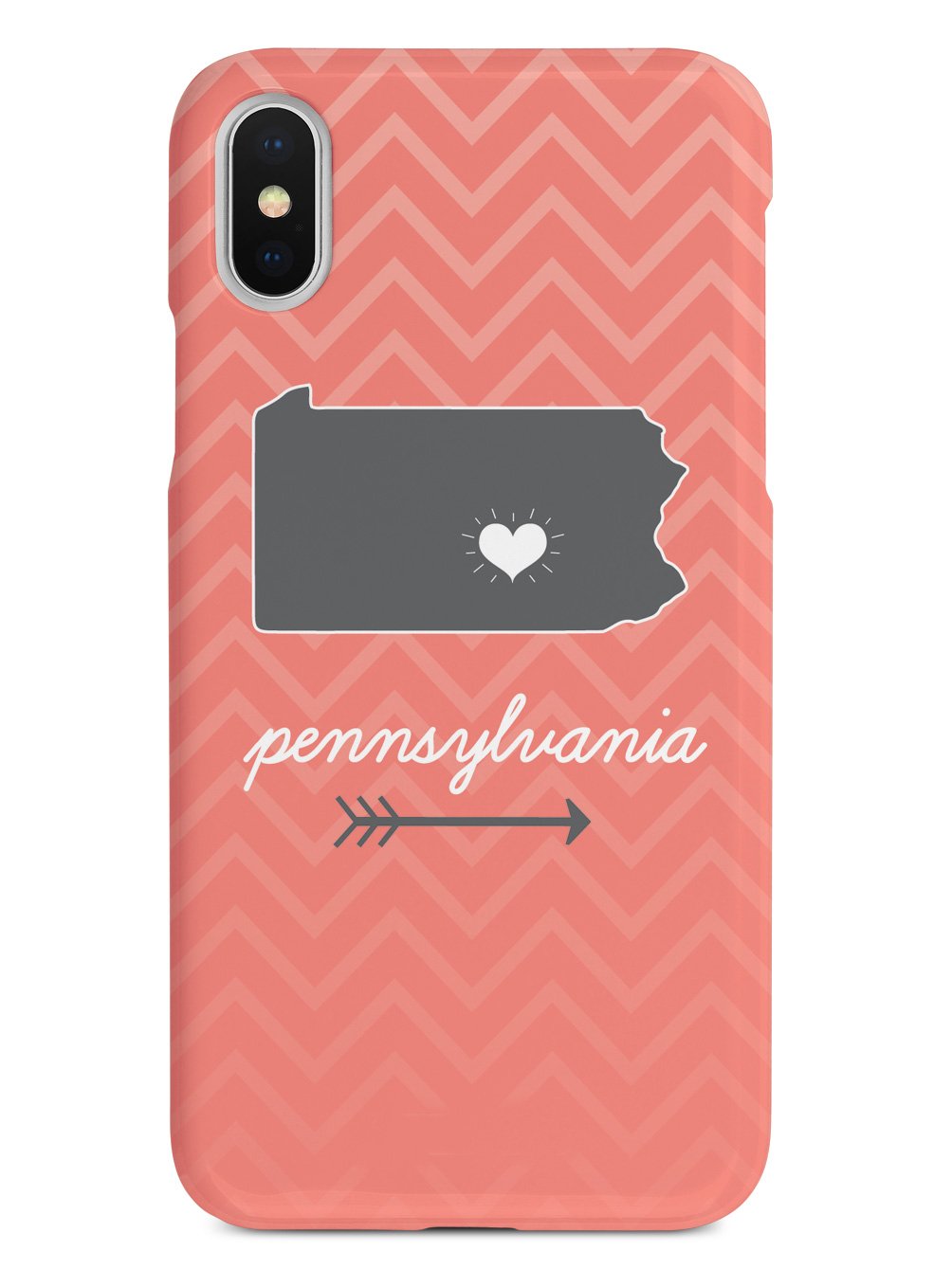 Pennsylvania Chevron Pattern State Case