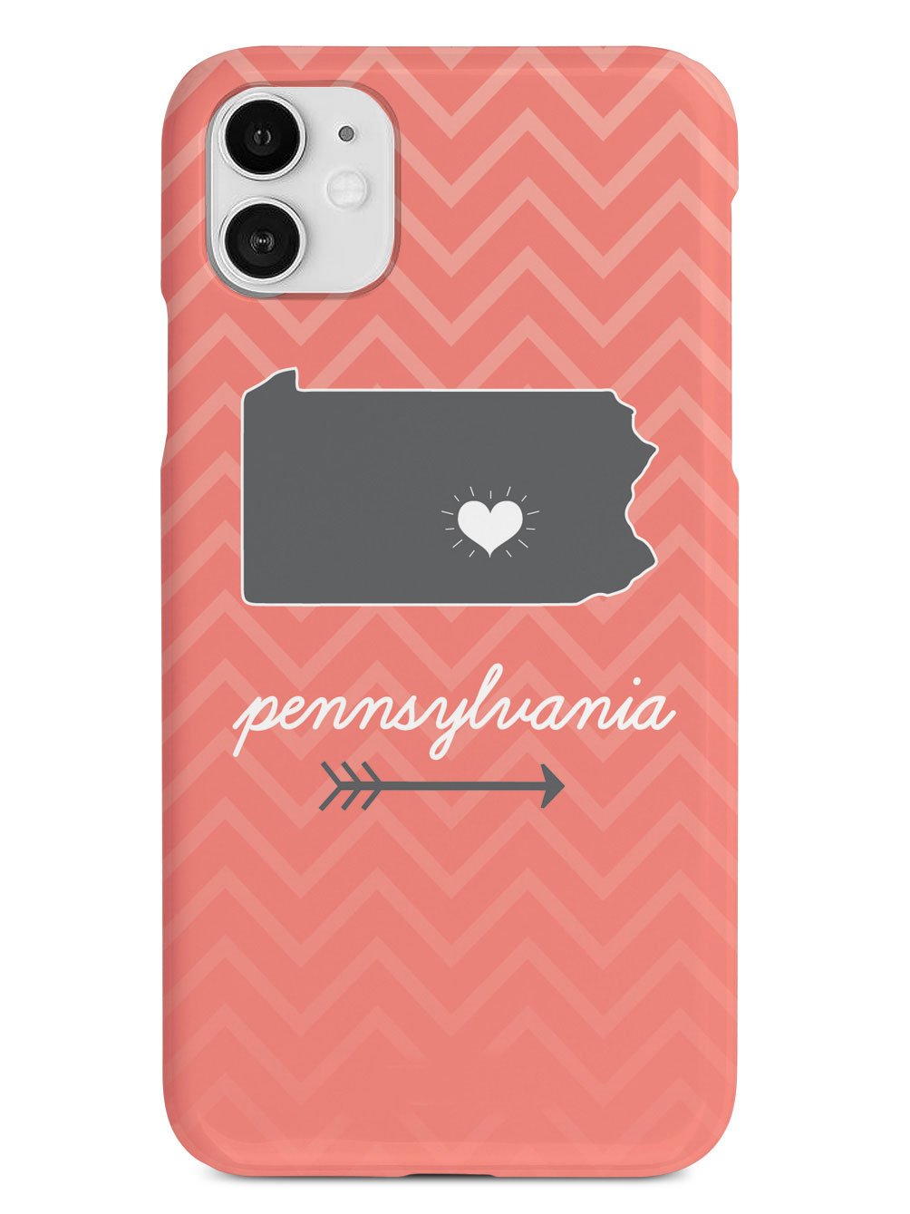 Pennsylvania Chevron Pattern State Case