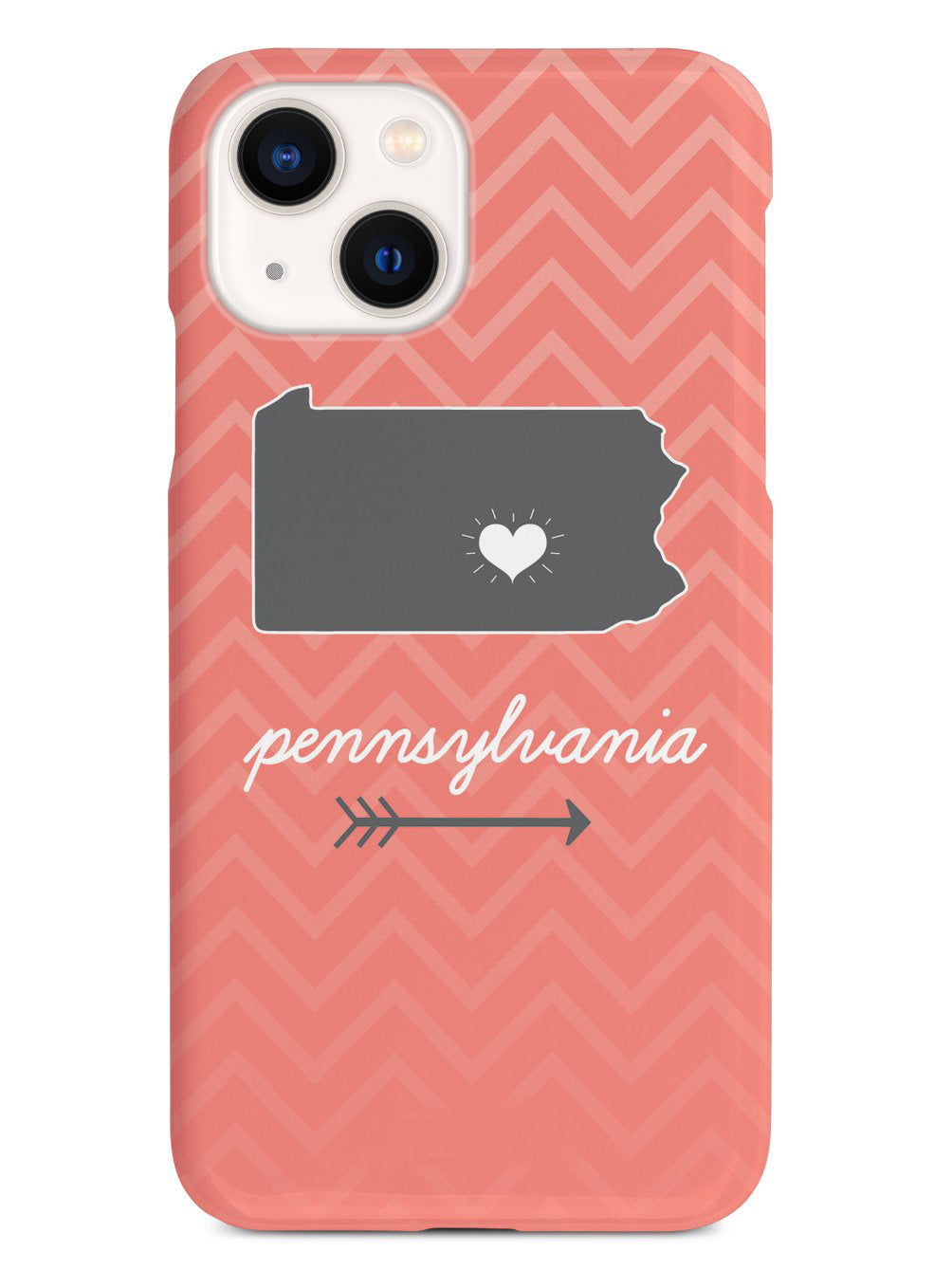 Pennsylvania Chevron Pattern State Case