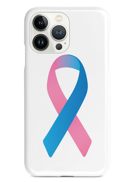 Pink & Blue Awareness Ribbon Case