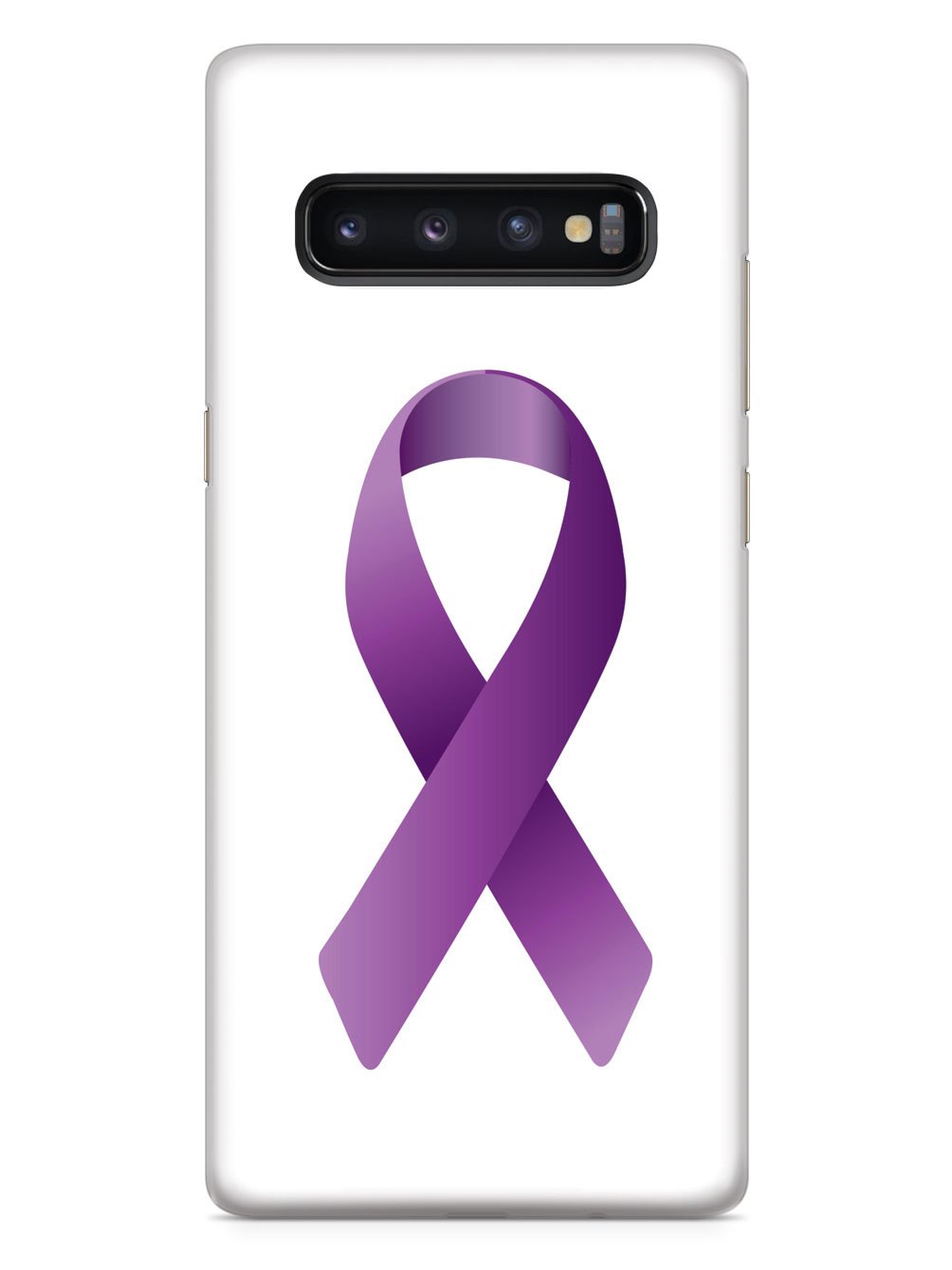 Purple Awareness Ribbon Case