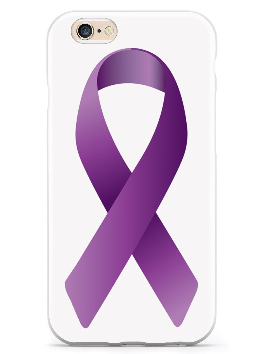 Purple Awareness Ribbon Case
