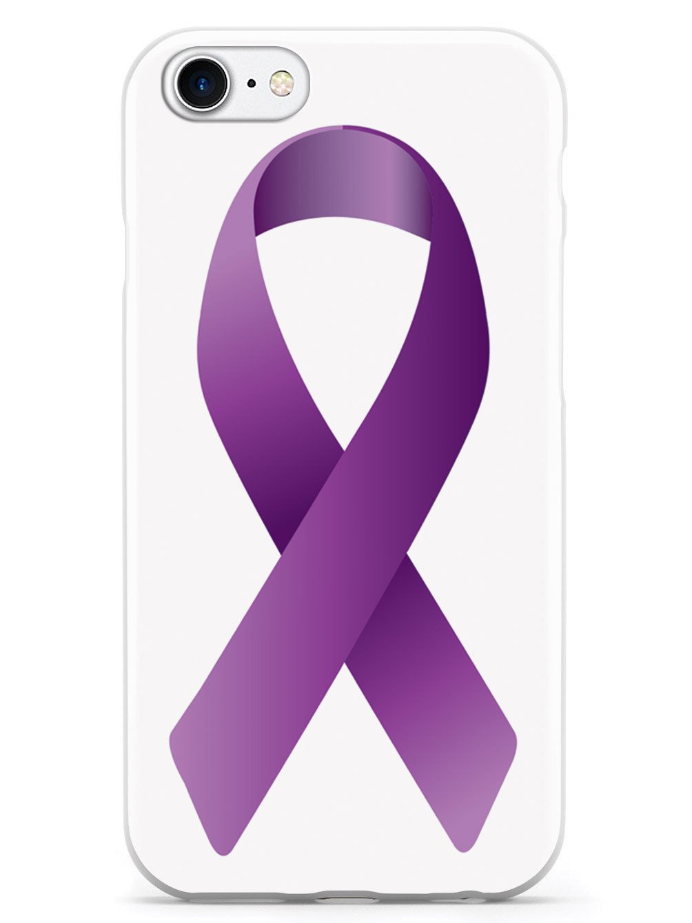 Purple Awareness Ribbon Case