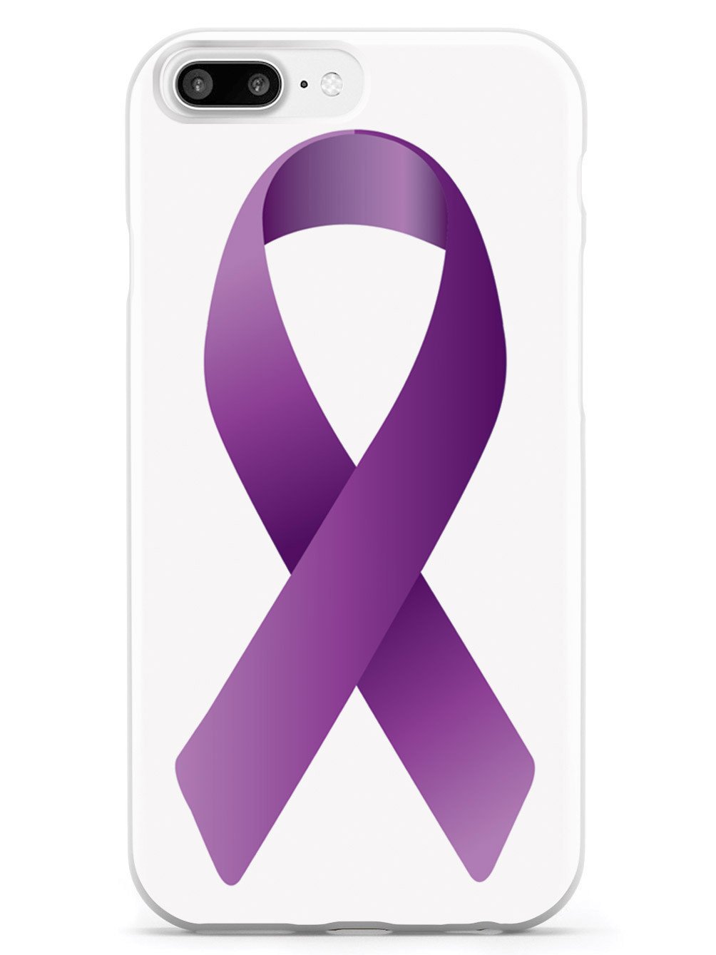Purple Awareness Ribbon Case