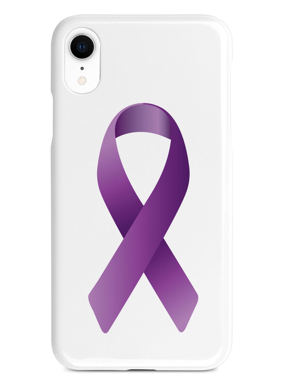 Purple Awareness Ribbon Case