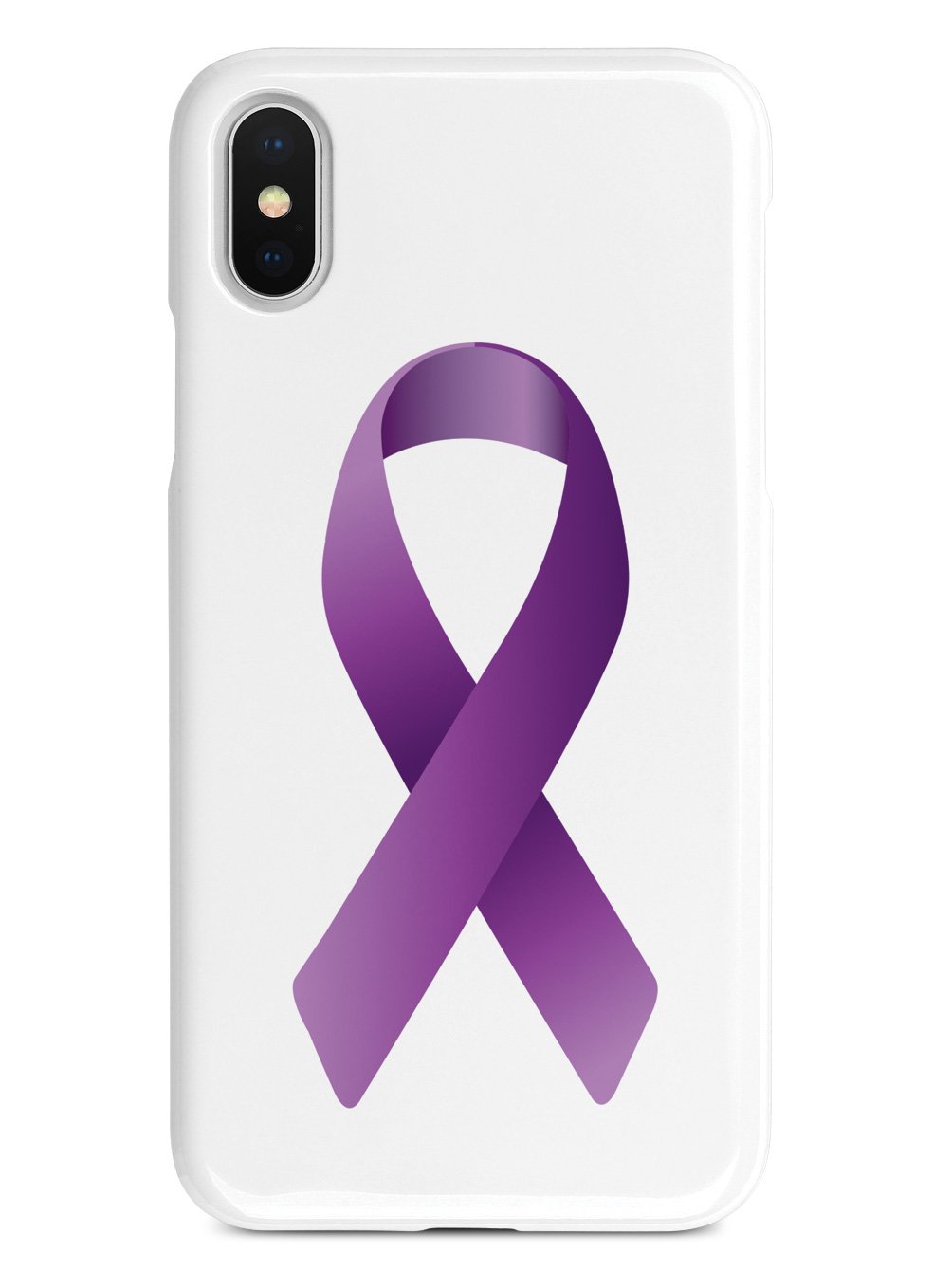 Purple Awareness Ribbon Case