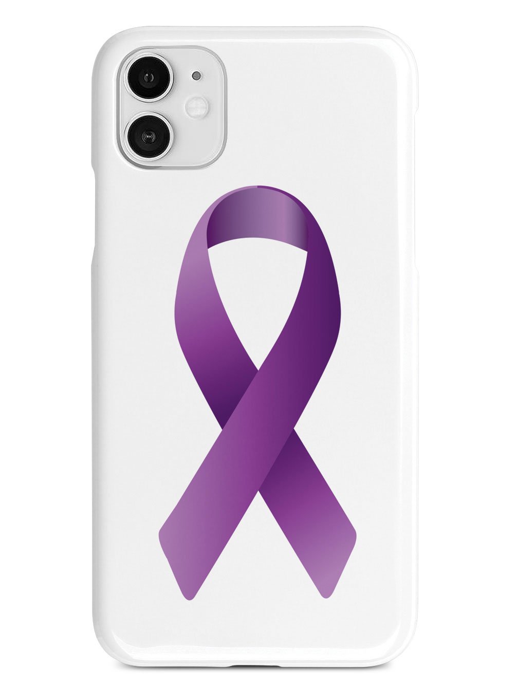 Purple Awareness Ribbon Case