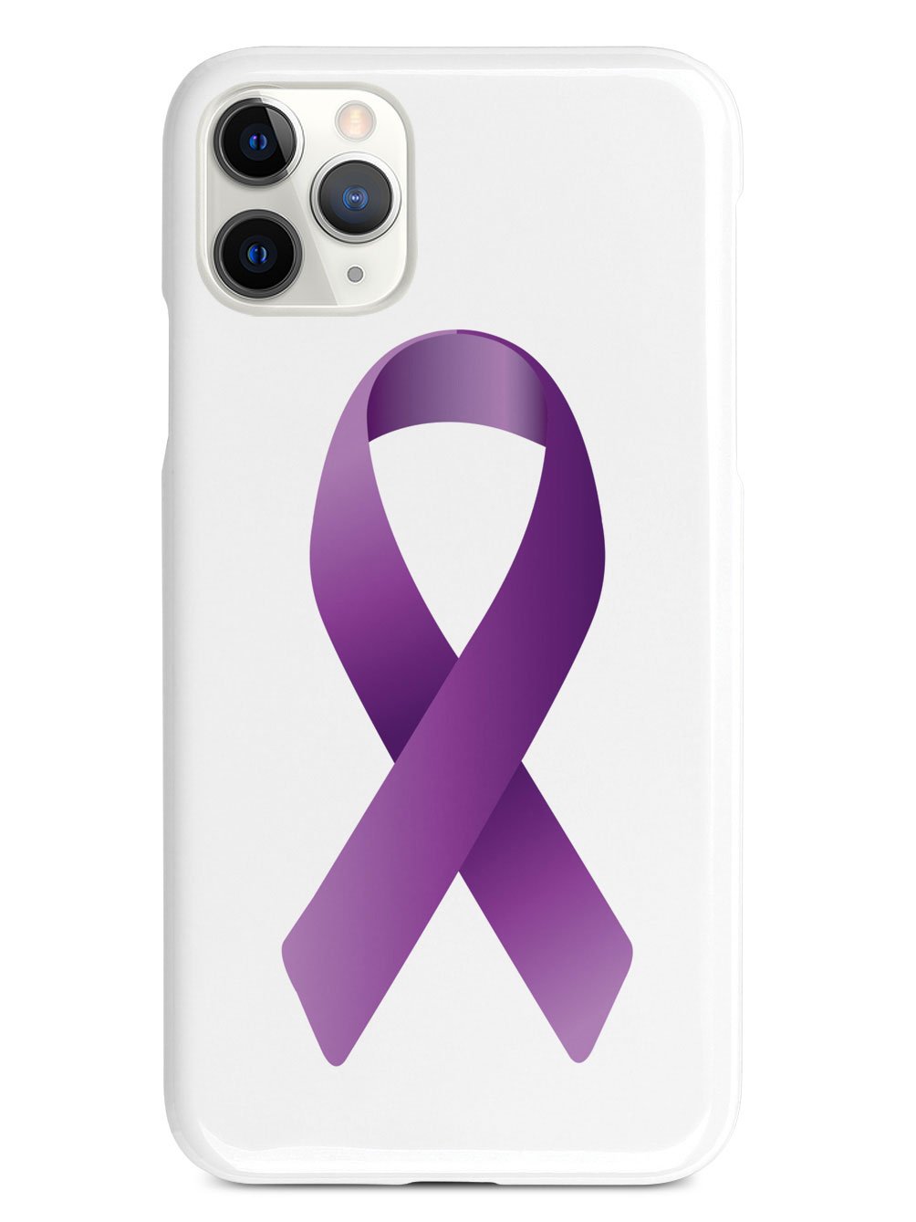 Purple Awareness Ribbon Case