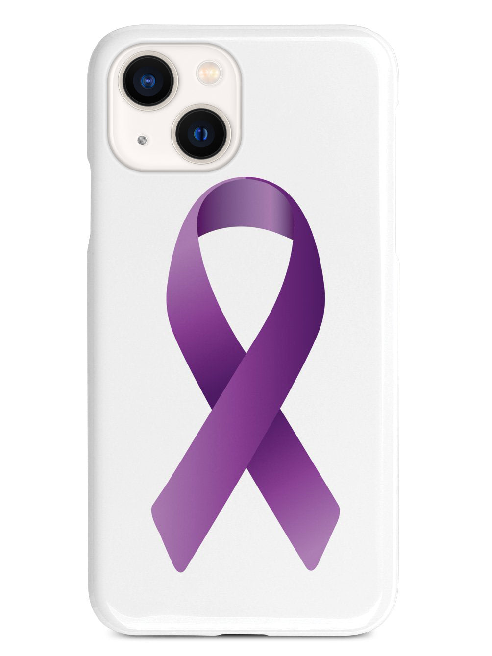 Purple Awareness Ribbon Case