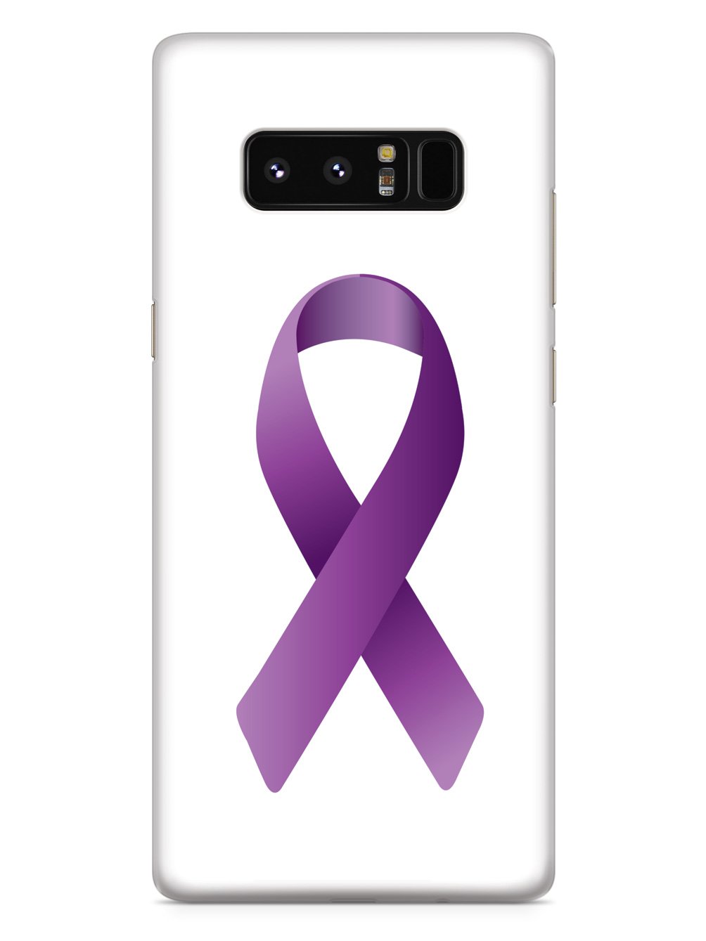 Purple Awareness Ribbon Case