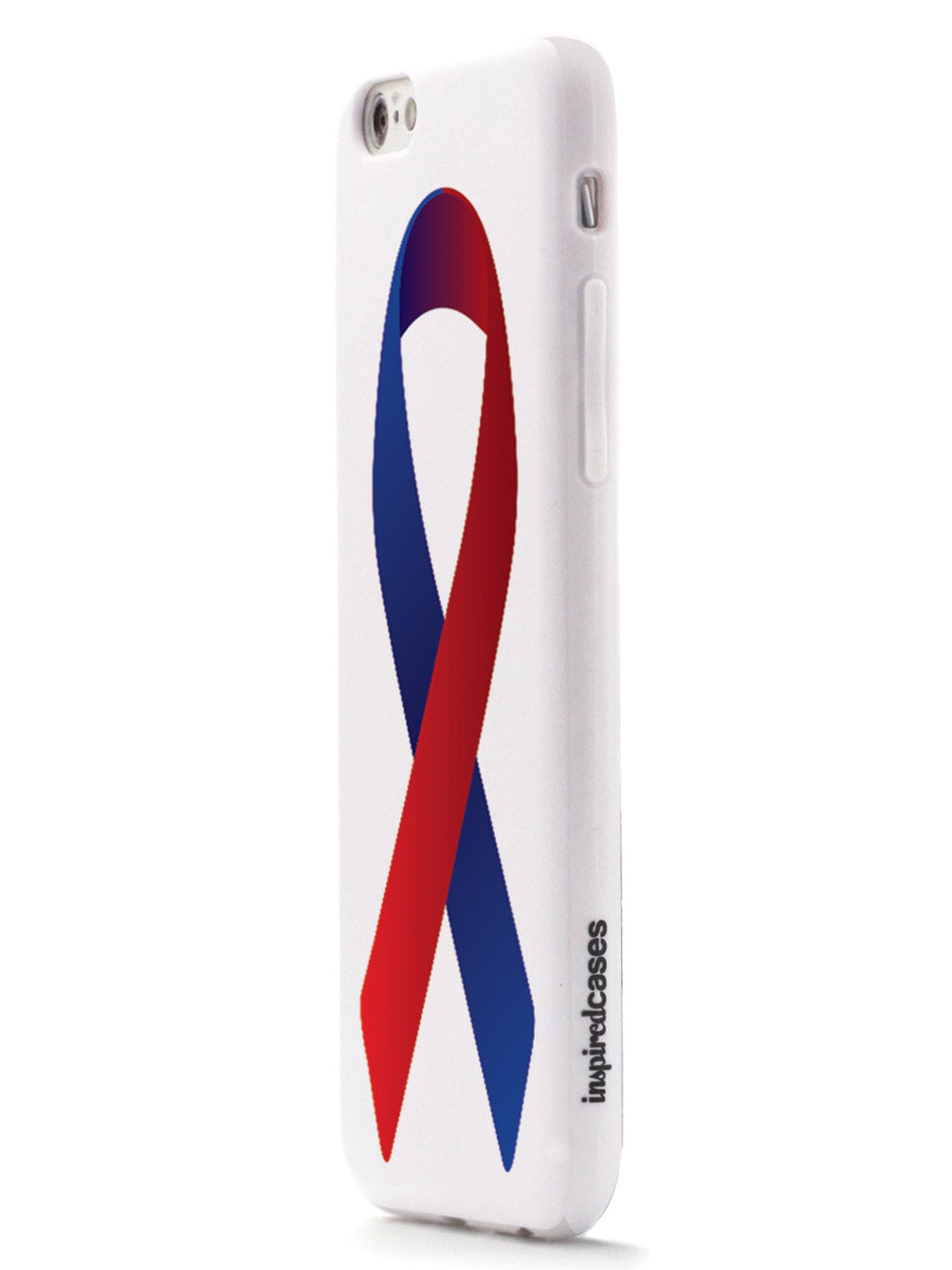 Red & Blue Awareness Ribbon Case