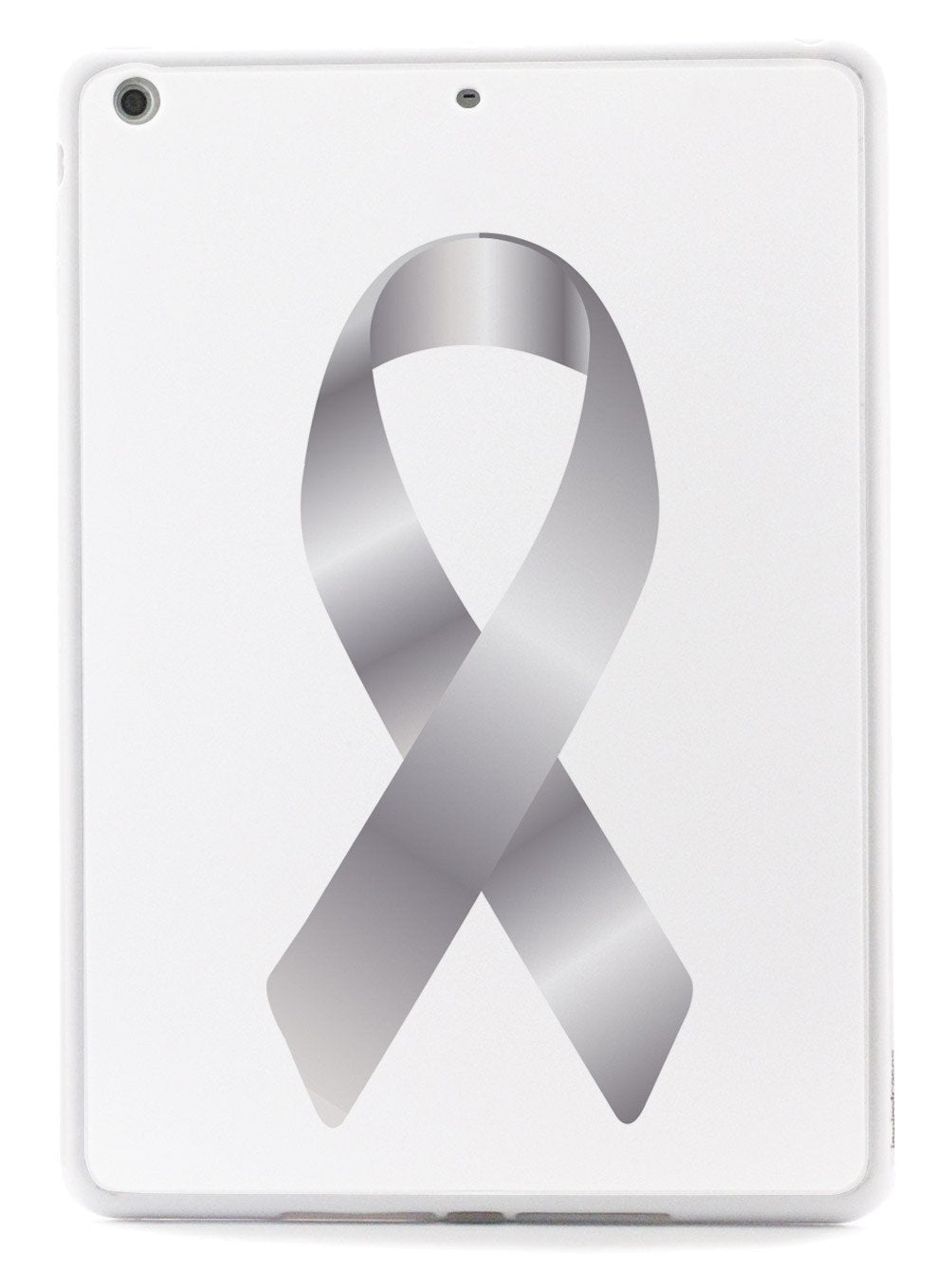Silver Awareness Ribbon Case