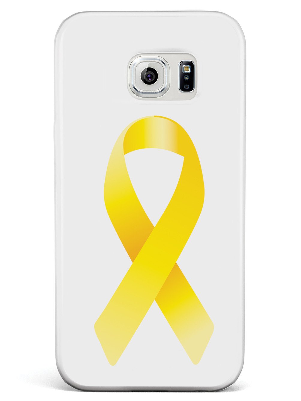 Yellow Awareness Ribbon Case