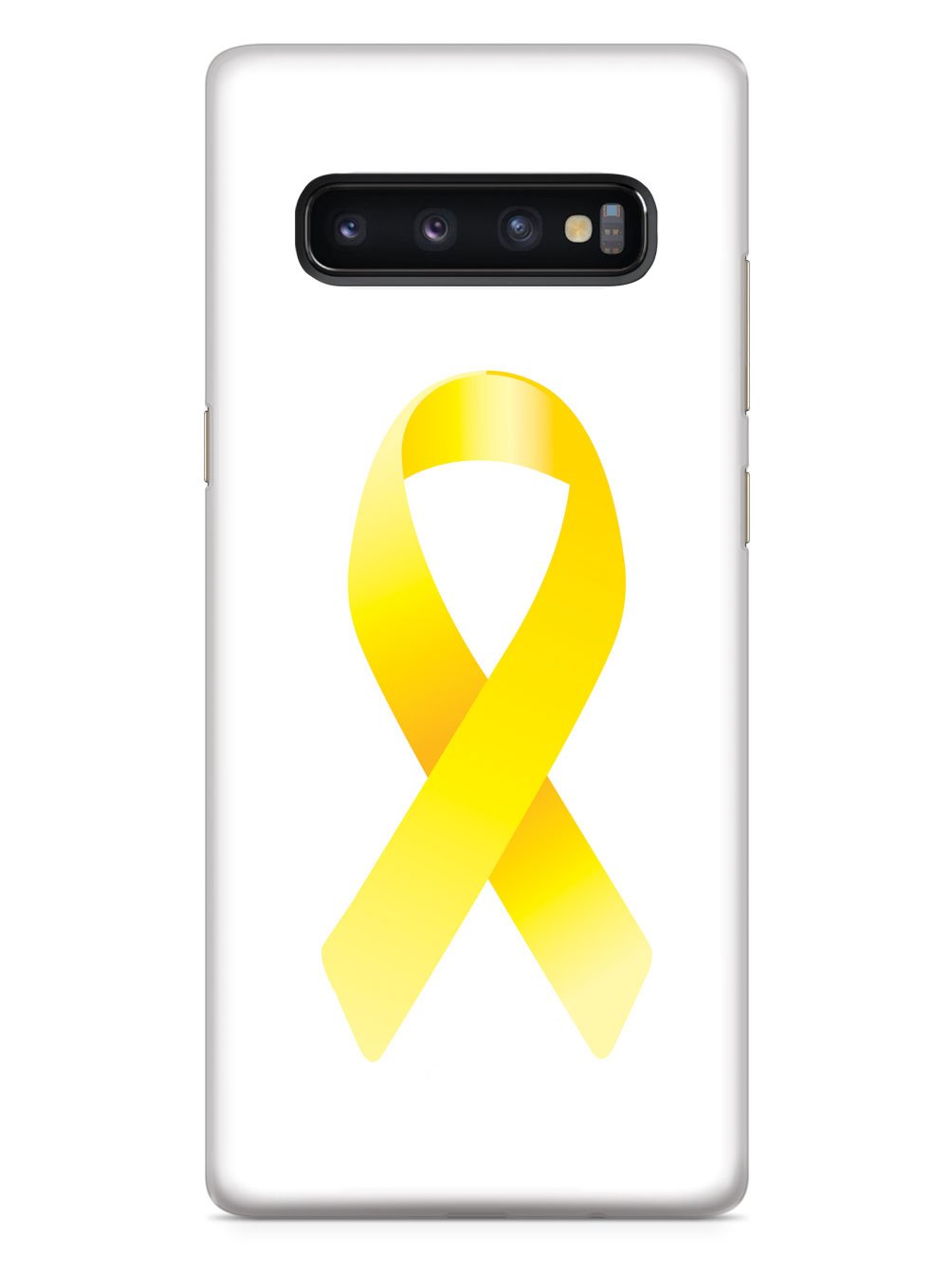 Yellow Awareness Ribbon Case