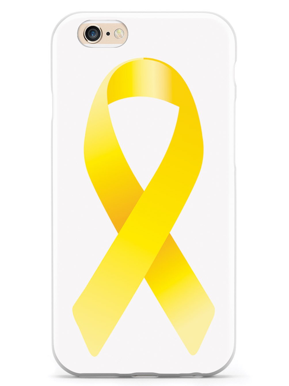 Yellow Awareness Ribbon Case