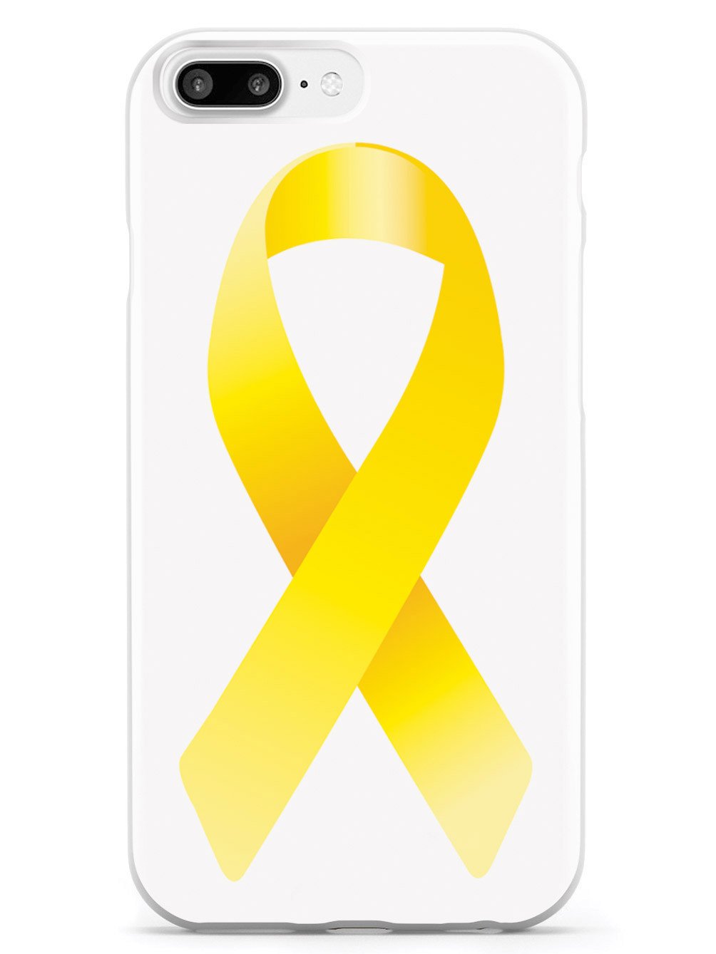 Yellow Awareness Ribbon Case