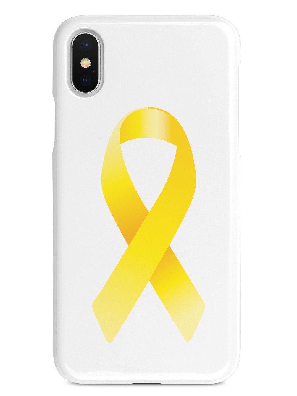 Yellow Awareness Ribbon Case