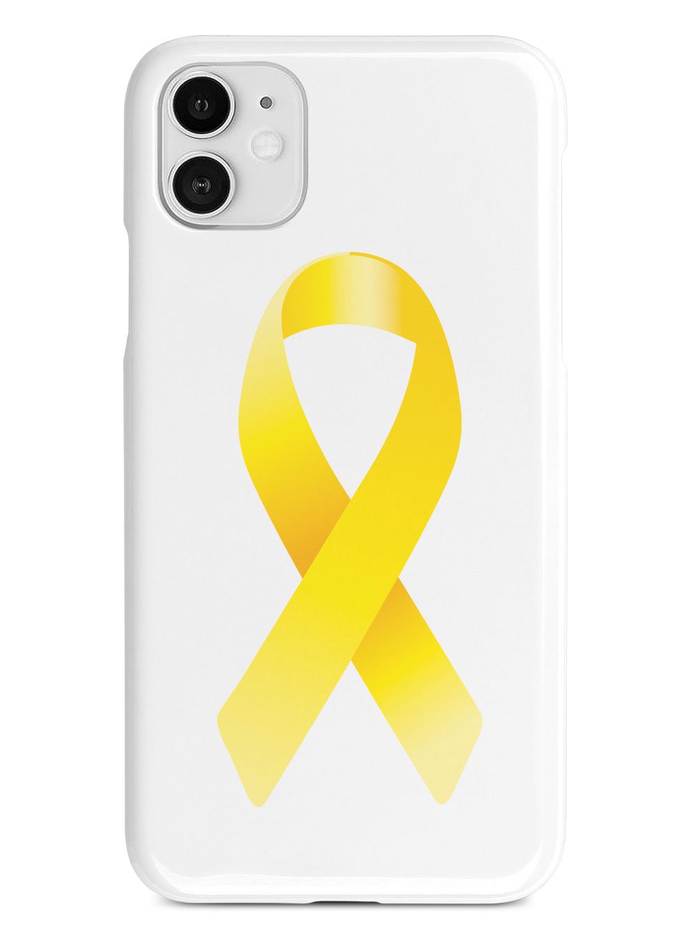 Yellow Awareness Ribbon Case