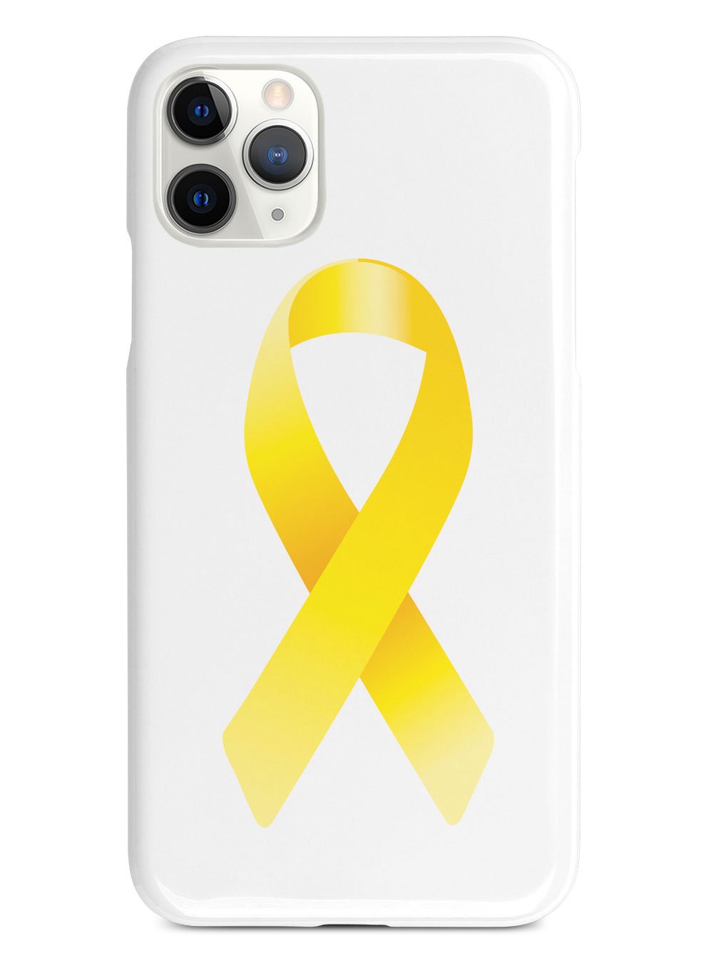 Yellow Awareness Ribbon Case