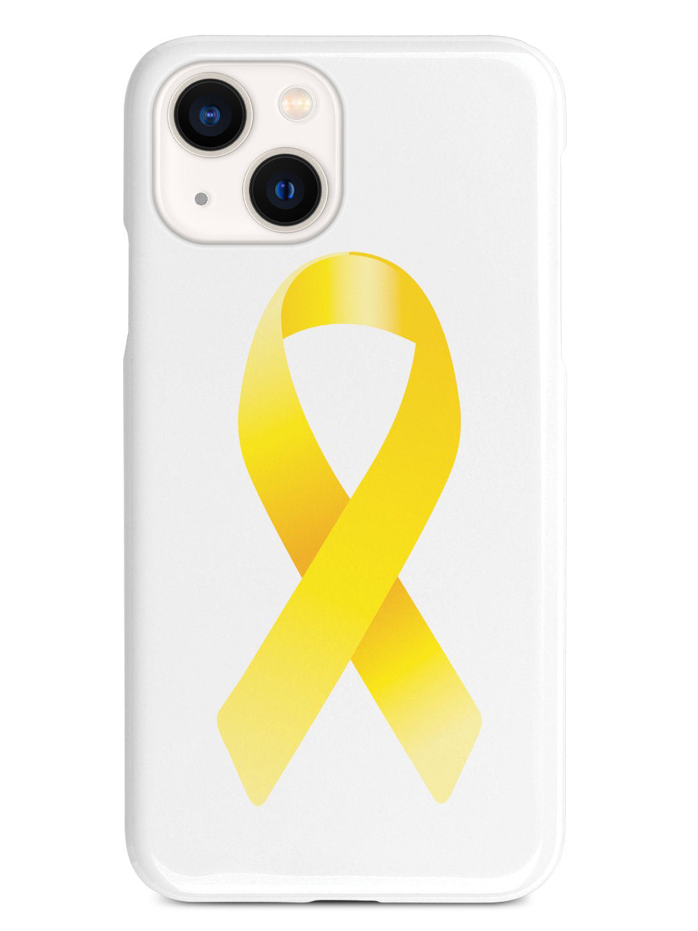Yellow Awareness Ribbon Case