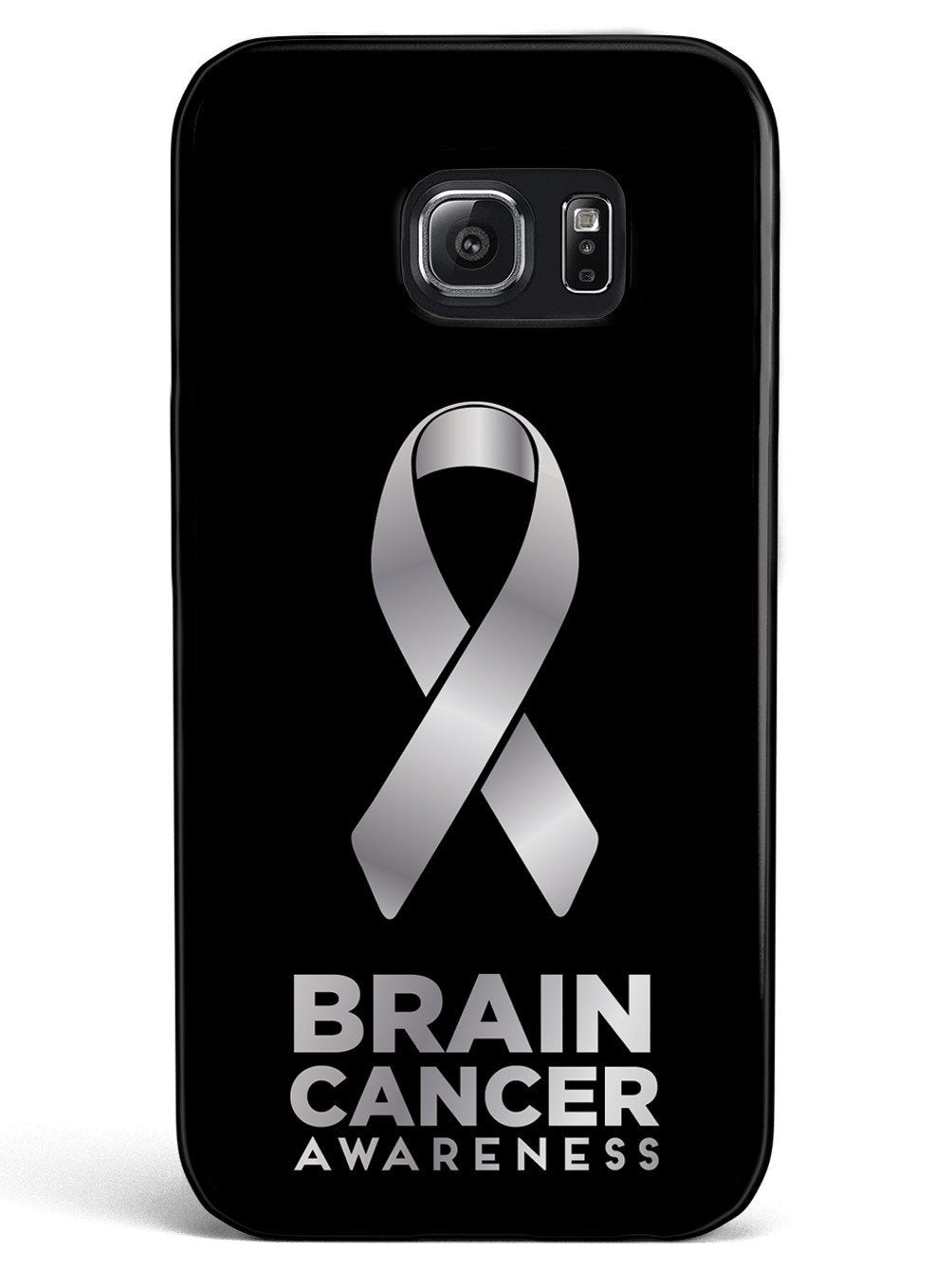 Brain Cancer Awareness Ribbon Case