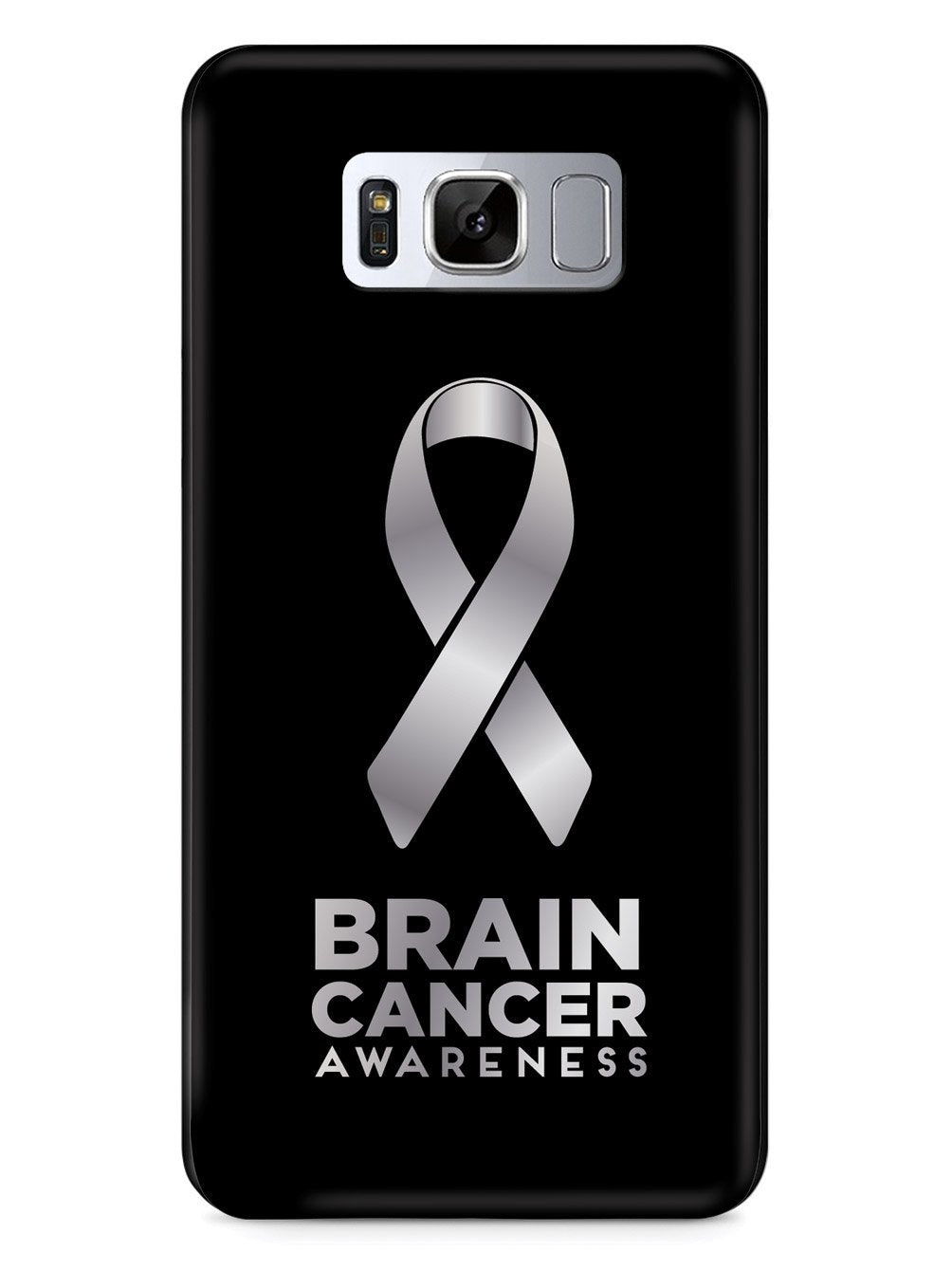 Brain Cancer Awareness Ribbon Case