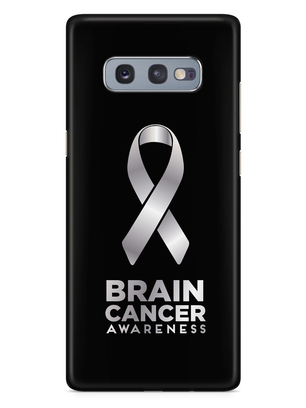 Brain Cancer Awareness Ribbon Case