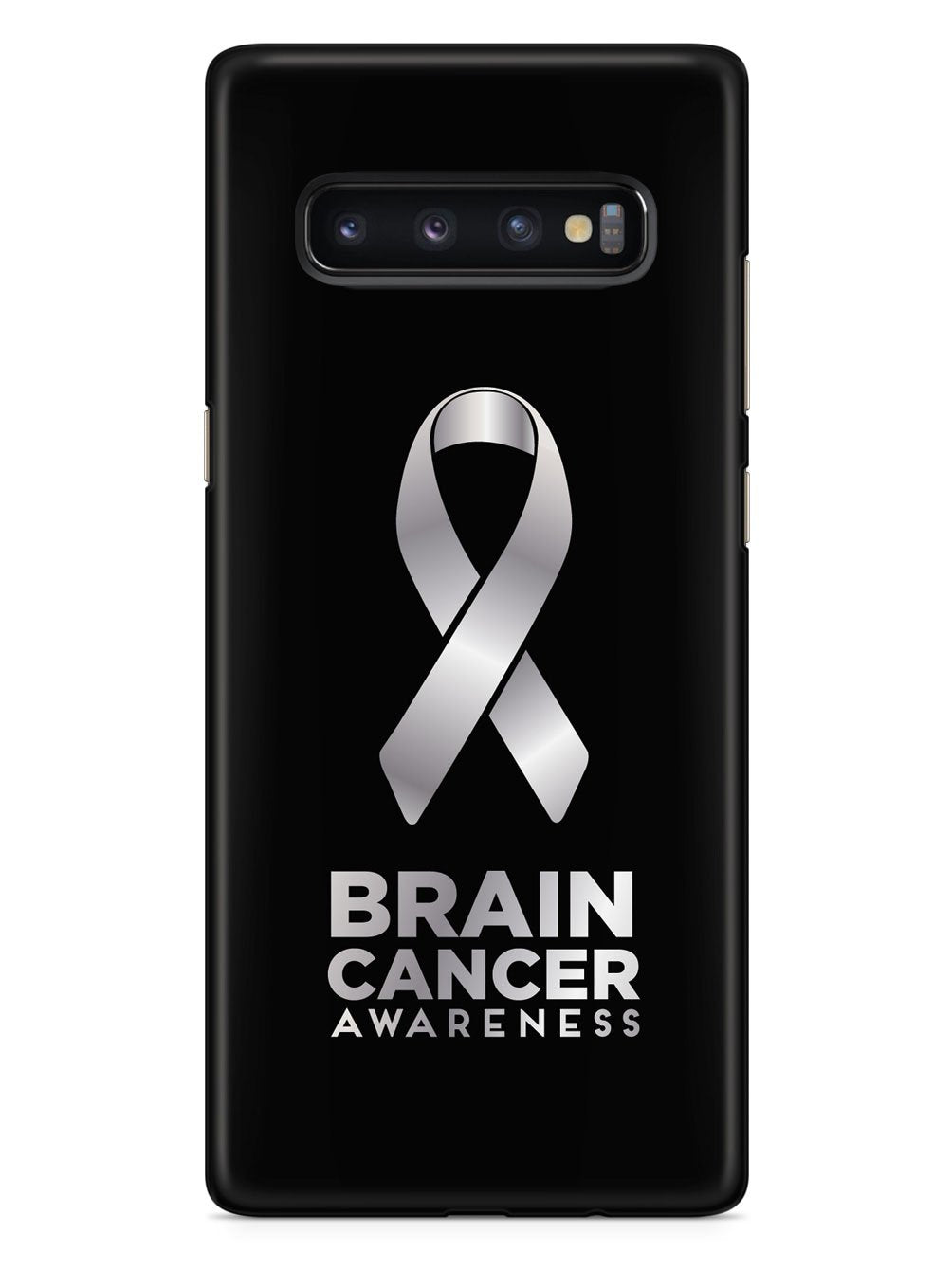 Brain Cancer Awareness Ribbon Case