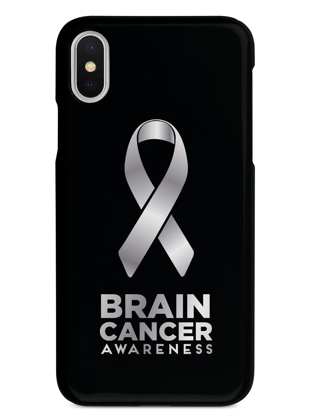 Brain Cancer Awareness Ribbon Case