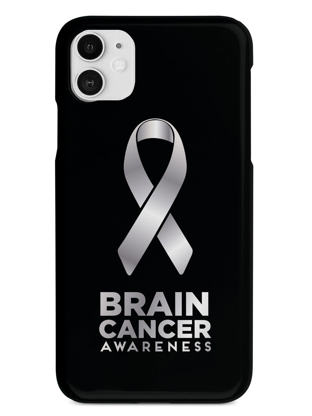 Brain Cancer Awareness Ribbon Case
