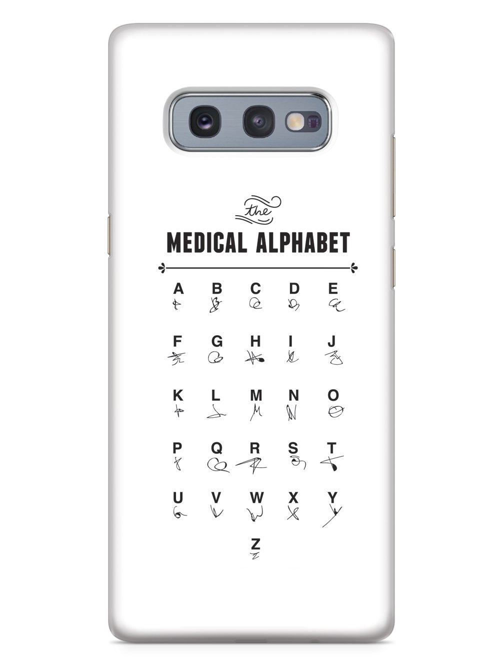 The Medical Alphabet Doctor's Case