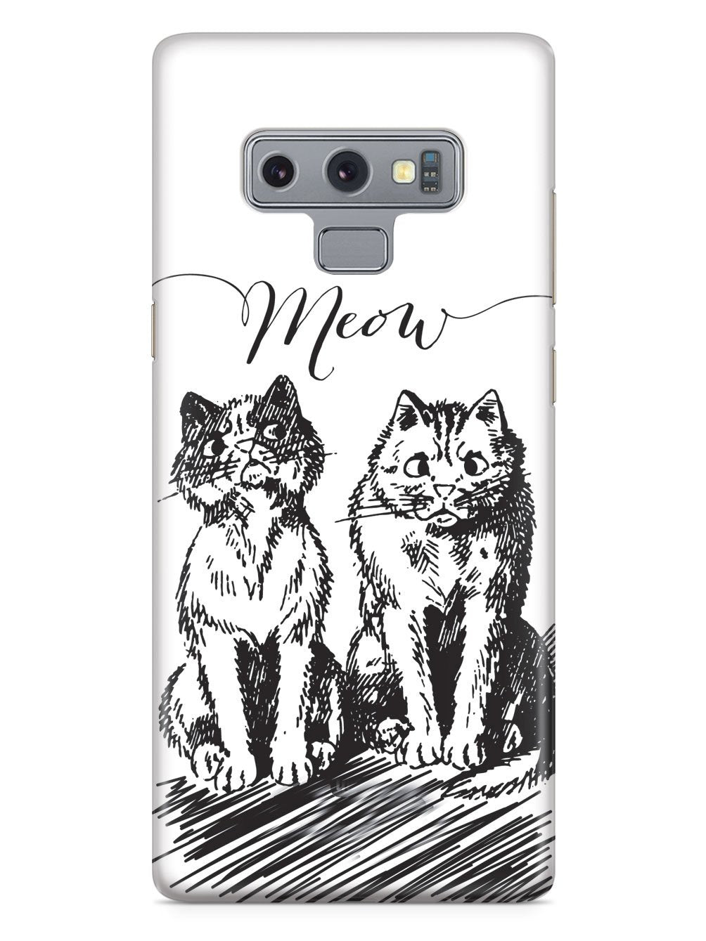 Meow! Sketchy Kitties Cat Case