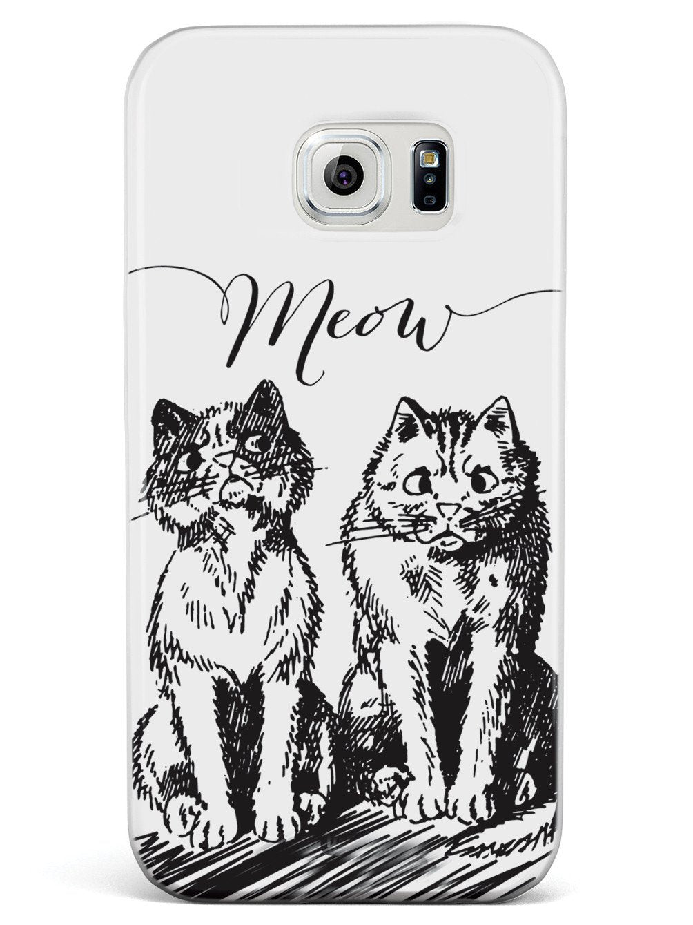 Meow! Sketchy Kitties Cat Case