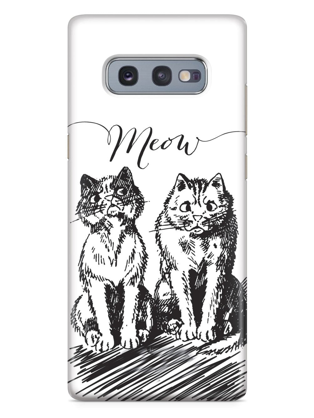 Meow! Sketchy Kitties Cat Case