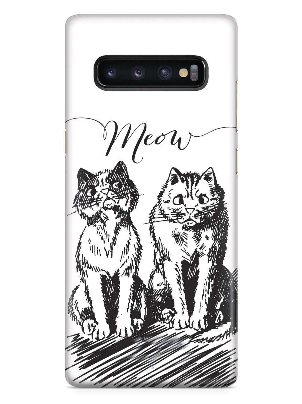Meow! Sketchy Kitties Cat Case