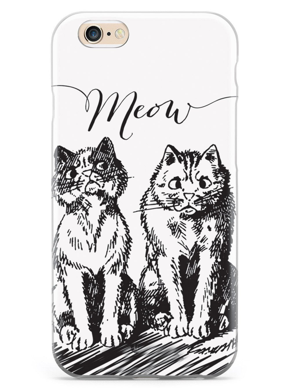 Meow! Sketchy Kitties Cat Case