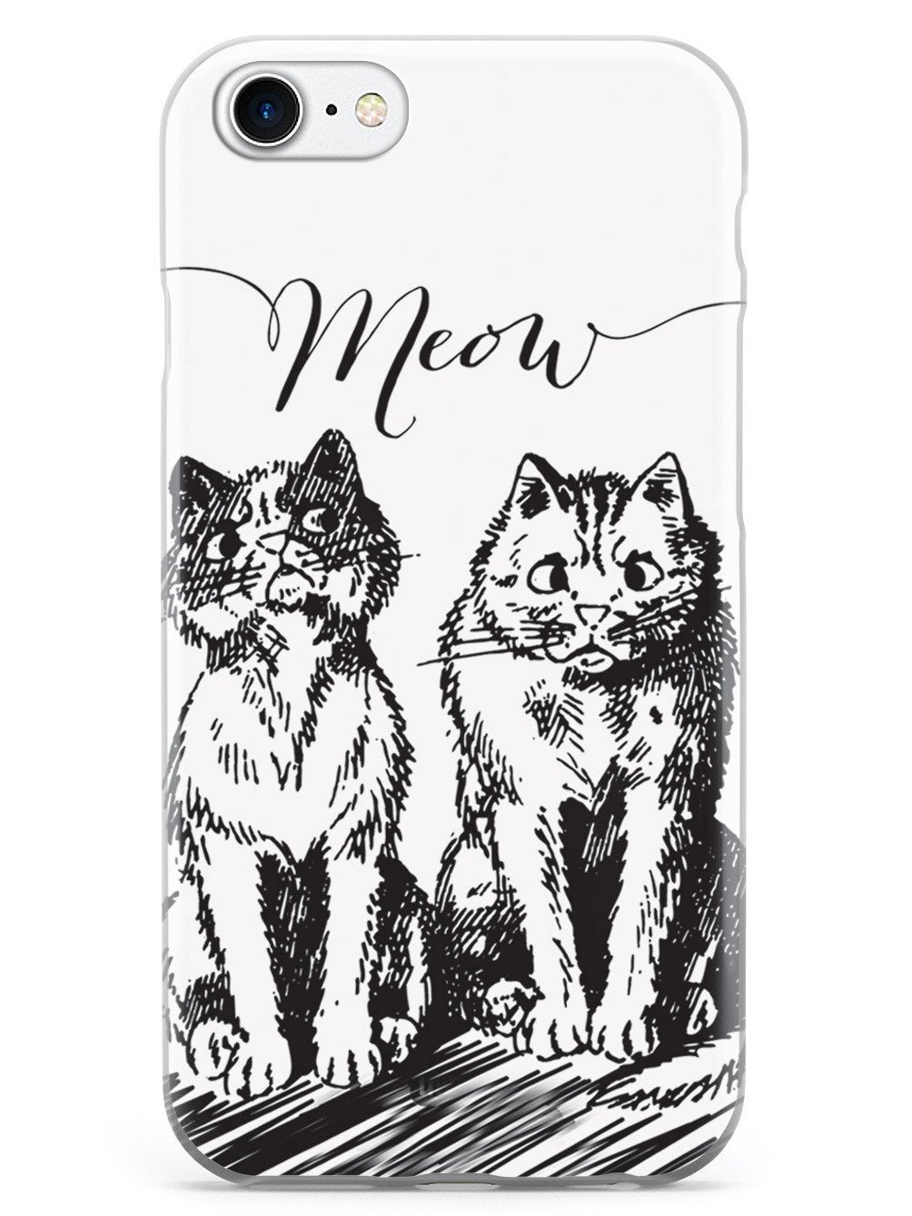 Meow! Sketchy Kitties Cat Case